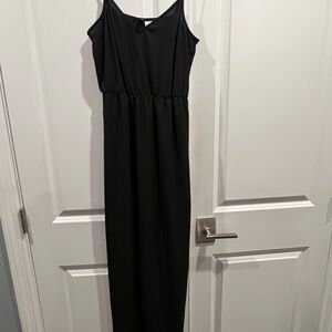 H&M Classic Black Maxi Dress